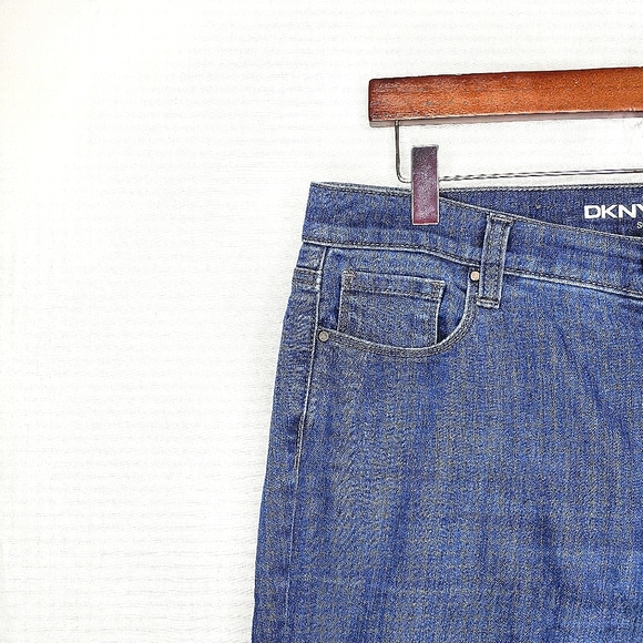 DKNY Soho Skinny jeans. Blue size 06 - Picture 4 of 12